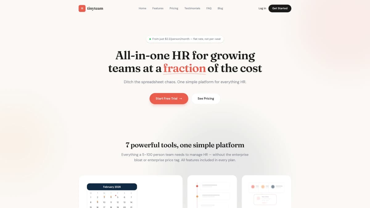 Best HR Software for Small Business (2026)