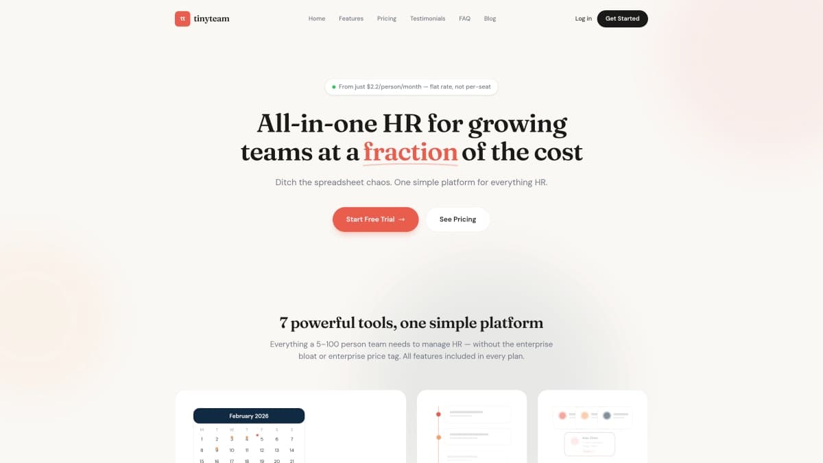 Best HR Software for Small Business (2026)