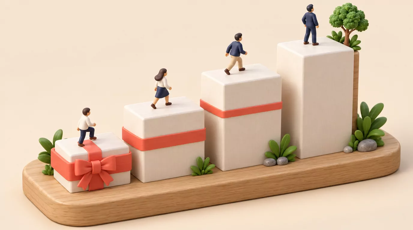 Featurebase startup program steps: a small discounted first year rising to full list price by year four